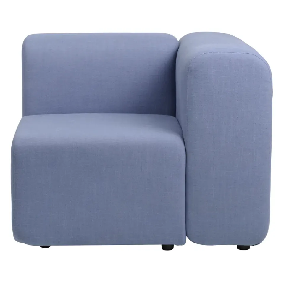 Broste Copenhagen Sofas*Lagoon corner module left, Light Blue