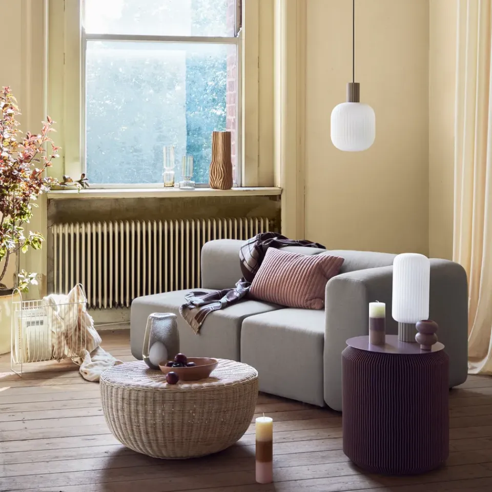 Broste Copenhagen Armchairs & Footstools*Lagoon module armchair, Latte GreyBrown