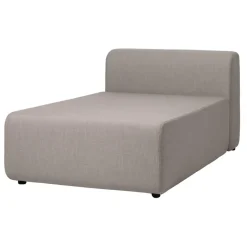 Broste Copenhagen Sofas*Lagoon module chaise longue, Latte GreyBrown