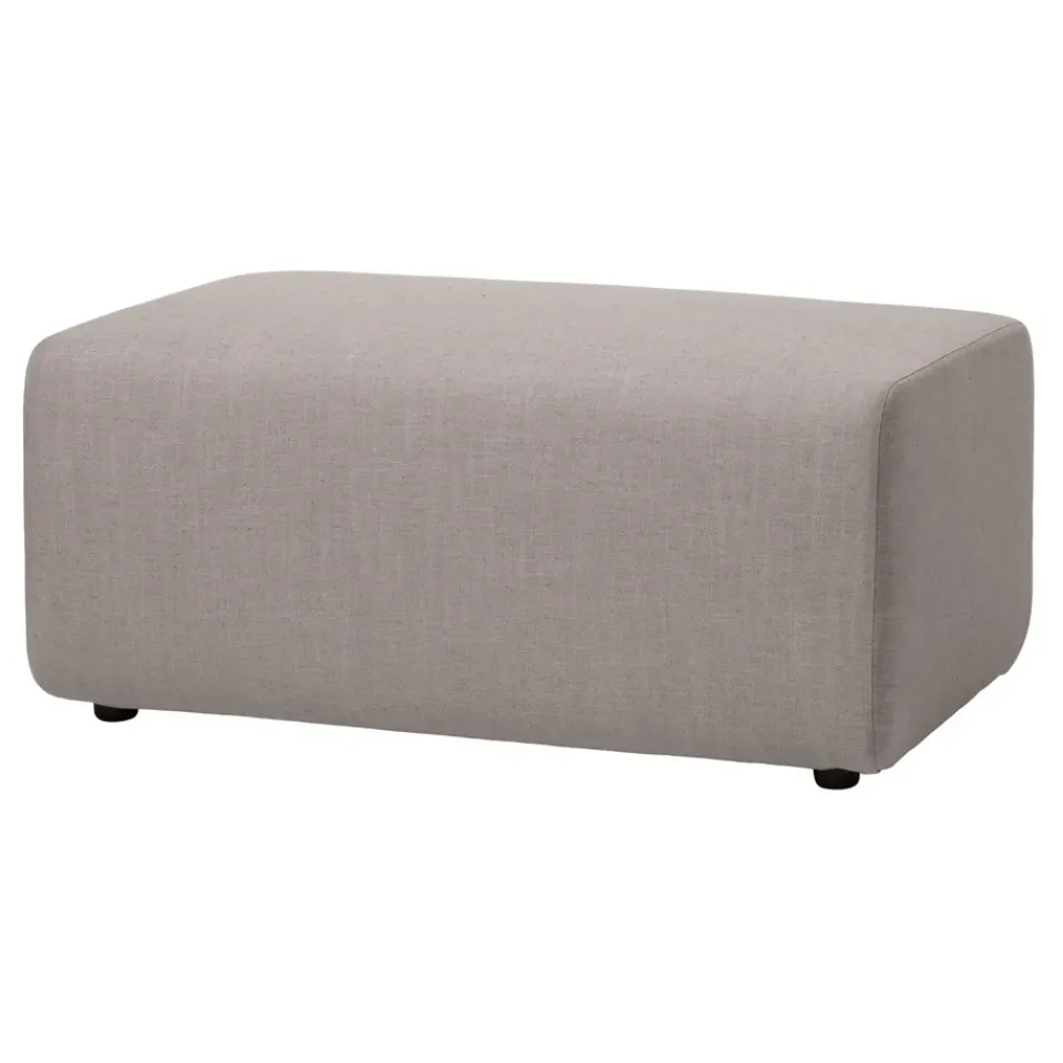 Broste Copenhagen Sitting Poufs*Lagoon module pouffe, Latte GreyBrown