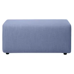 Broste Copenhagen Sitting Poufs*Lagoon module pouffe, Light Blue