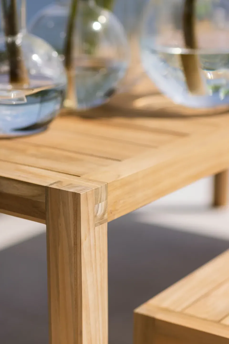 Skargaarden Table For Outdoor Use*Laknäs extendable table 210-295x90 cm, Teak Brown