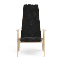 Swedese Armchairs & Footstools|Children's Armchairs*Lamini children's arm chair laquered beech/sheep skin, Black (black) Beige