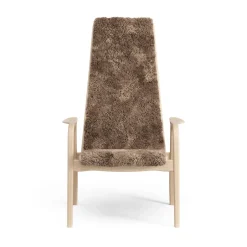 Swedese Armchairs & Footstools|Children's Armchairs*Lamini children's arm chair laquered beech/sheep skin, Sahara (nougat brown) Beige