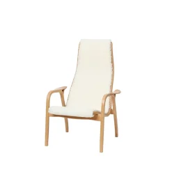 Swedese Children's Armchairs|Armchairs & Footstools*Lamini Children's armchair, Sheepskin off-, oiled oak White