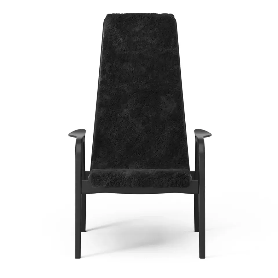Swedese Armchairs & Footstools*Lamino armchair and footstool Edition, Black