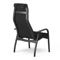 Swedese Armchairs & Footstools*Lamino armchair and footstool Edition, Black