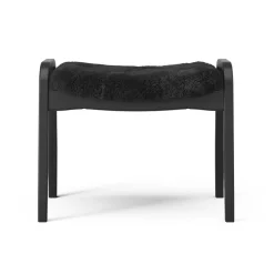 Swedese Armchairs & Footstools*Lamino armchair and footstool Edition, Black