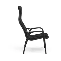 Swedese Armchairs & Footstools*Lamino armchair, Sheepskin - stained beech Black