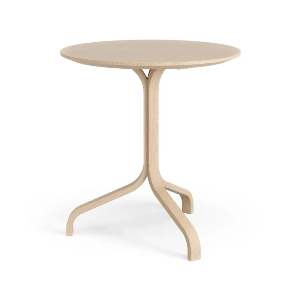 Swedese Side Tables*Lamino table 49 cm, Bok laquered Beige