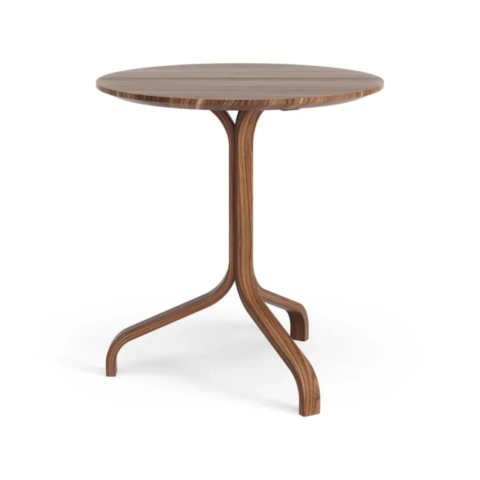 Swedese Side Tables*Lamino table 49 cm, Walnut oiled Brown