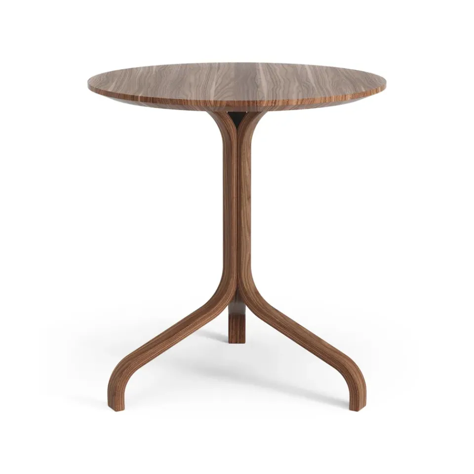 Swedese Side Tables*Lamino table 49 cm, Walnut oiled Brown