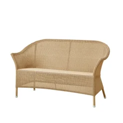 Cane-line Garden Sofas & Garden Benches|Balcony Furniture*Lansing sofa 2-seater weave, Natural Beige