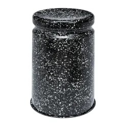 Hem Stools*Last stool Ø32x44 cm, Black-white splatter BlackWhite