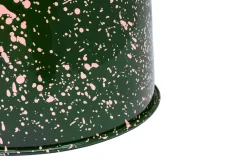 Hem Stools*Last stool Ø32x44 cm, Green-pink splatter GreenPink