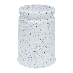 Hem Stools*Last stool Ø32x44 cm, White-blue splatter WhiteBlue