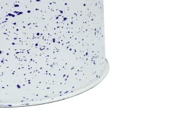 Hem Stools*Last stool Ø32x44 cm, White-blue splatter WhiteBlue