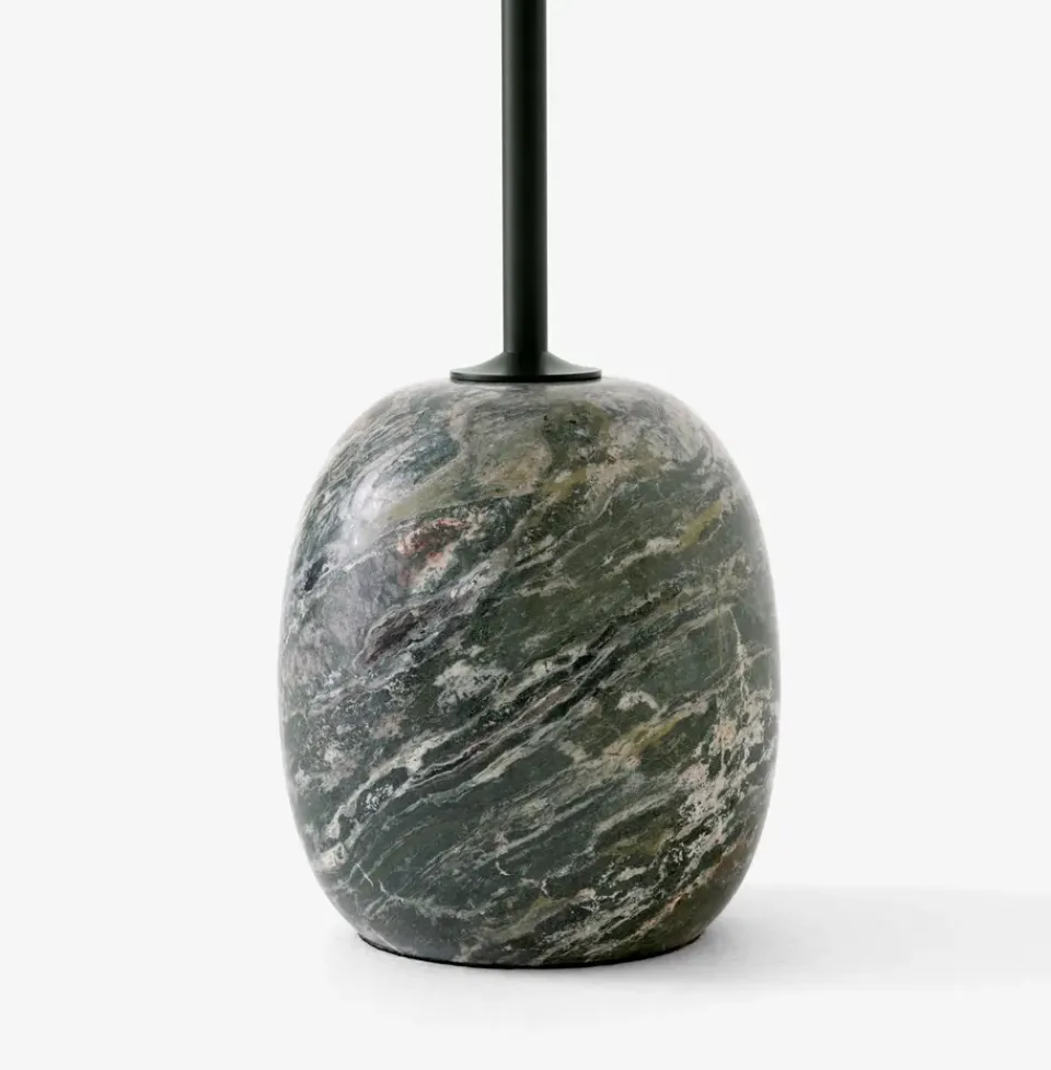 &Tradition Side Tables*Lato side table LN8, Deep -Verde Alpi Marble Green
