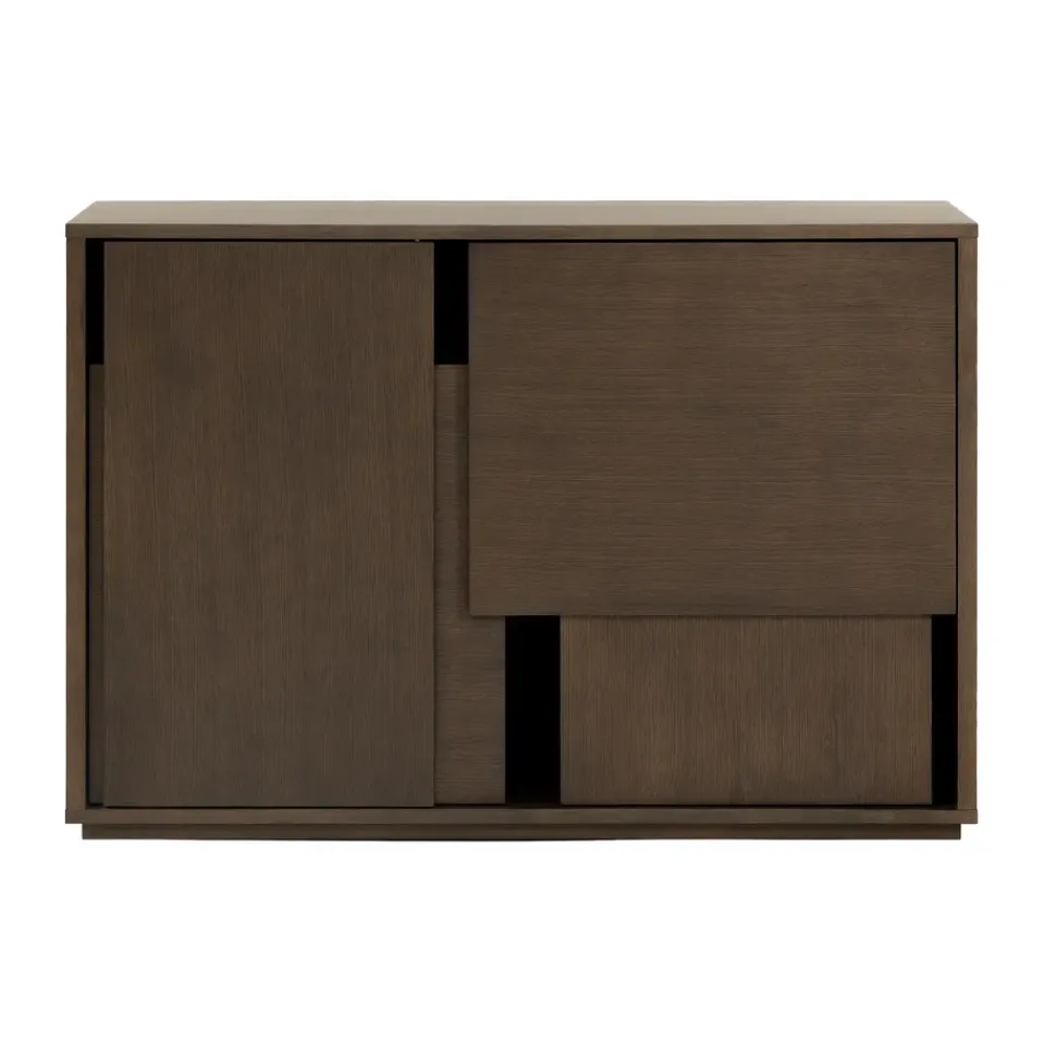 Design House Stockholm Dressers & Sideboards*Layer sideboard, Dark oak, 120x82 cm Brown