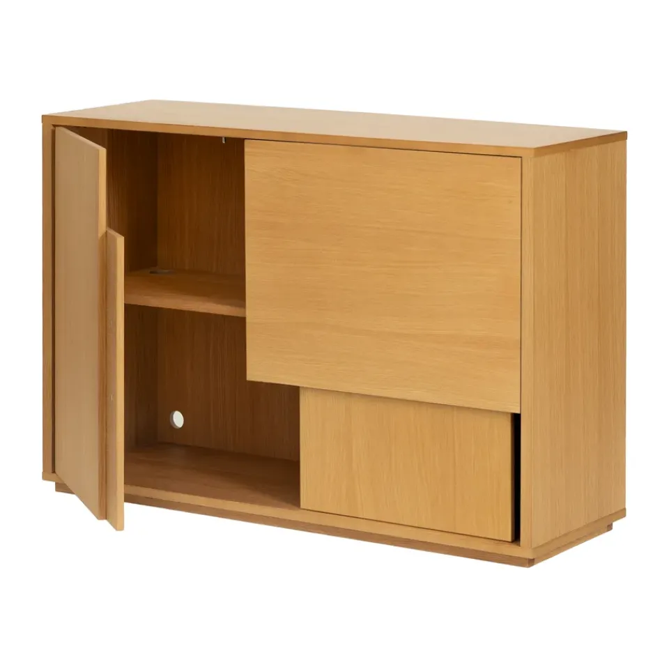 Design House Stockholm Dressers & Sideboards*Layer sideboard, Oak, 120x82 cm Beige