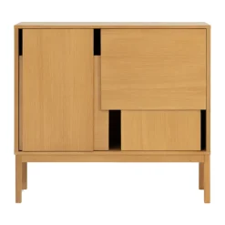 Design House Stockholm T.V & Media Units|Dressers & Sideboards*Layer sideboard, Oak, 120x110, with legs Beige