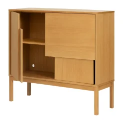 Design House Stockholm T.V & Media Units|Dressers & Sideboards*Layer sideboard, Oak, 120x110, with legs Beige