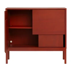 Design House Stockholm Dressers & Sideboards*Layer sideboard, , 120x110, with legs Red