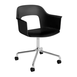 HAY Office Chairs*Layout Armchair 261 chair, -polished aluminium Black