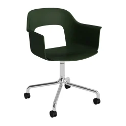 HAY Office Chairs*Layout Armchair 261 chair, Pastel -polished aluminium Green