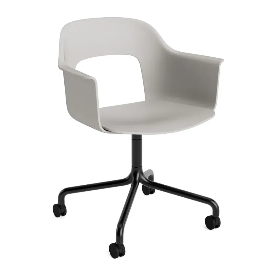 HAY Office Chairs*Layout Armchair 261 chair, Sky -black Grey