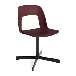 HAY Office Chairs*Layout Chair 131 chair, Bordeaux-black Red