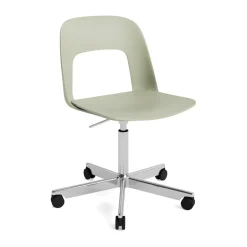 HAY Office Chairs*Layout Chair 141 chair, Bottle -polished aluminium Green