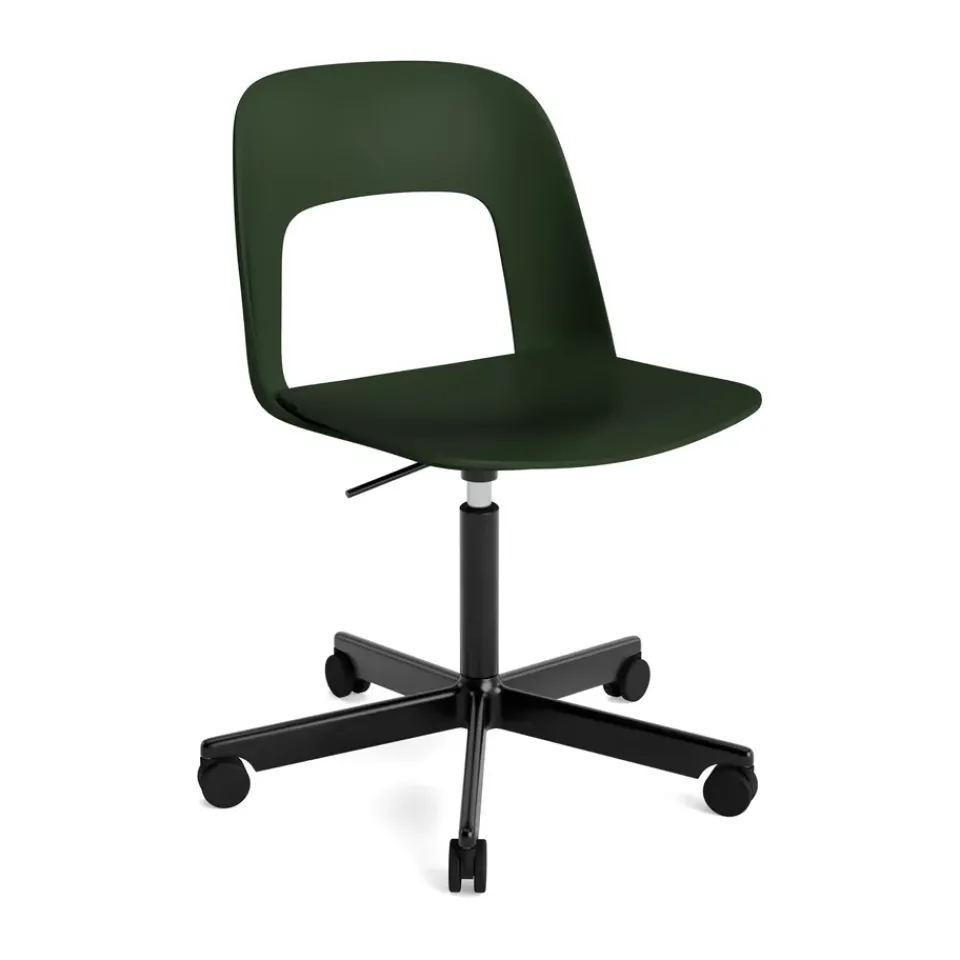 HAY Office Chairs*Layout Chair 141 chair, Pastel -black Green
