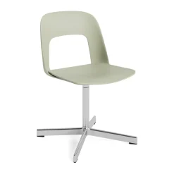 HAY Office Chairs*Layout Chair 131 chair, Pastel -polished aluminium Green