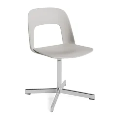HAY Office Chairs*Layout Chair 131 chair, Sky -polished aluminium Grey