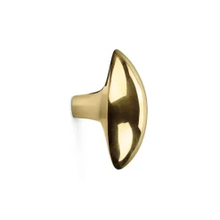 Ferm Living Clothes Hooks & Hangers*Lemon hook, brass Gold-coloured