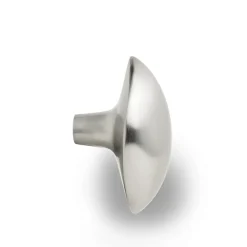 Ferm Living Clothes Hooks & Hangers*Lemon hook, Brushed stainless steel Silver-coloured