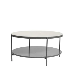SMD Design Coffee Tables*Lene coffee table, , white pigmented ash veneer Grey