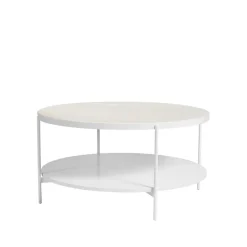 SMD Design Coffee Tables*Lene coffee table, , pigmented ash veneer White