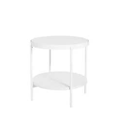 SMD Design Side Tables*Lene side table, , low, mdf White