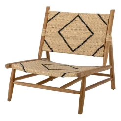 Bloomingville Armchairs & Footstools|Chairs*Lennox lounge chair, Natural-teak BeigeBrown