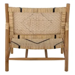Bloomingville Armchairs & Footstools|Chairs*Lennox lounge chair, Natural-teak BeigeBrown