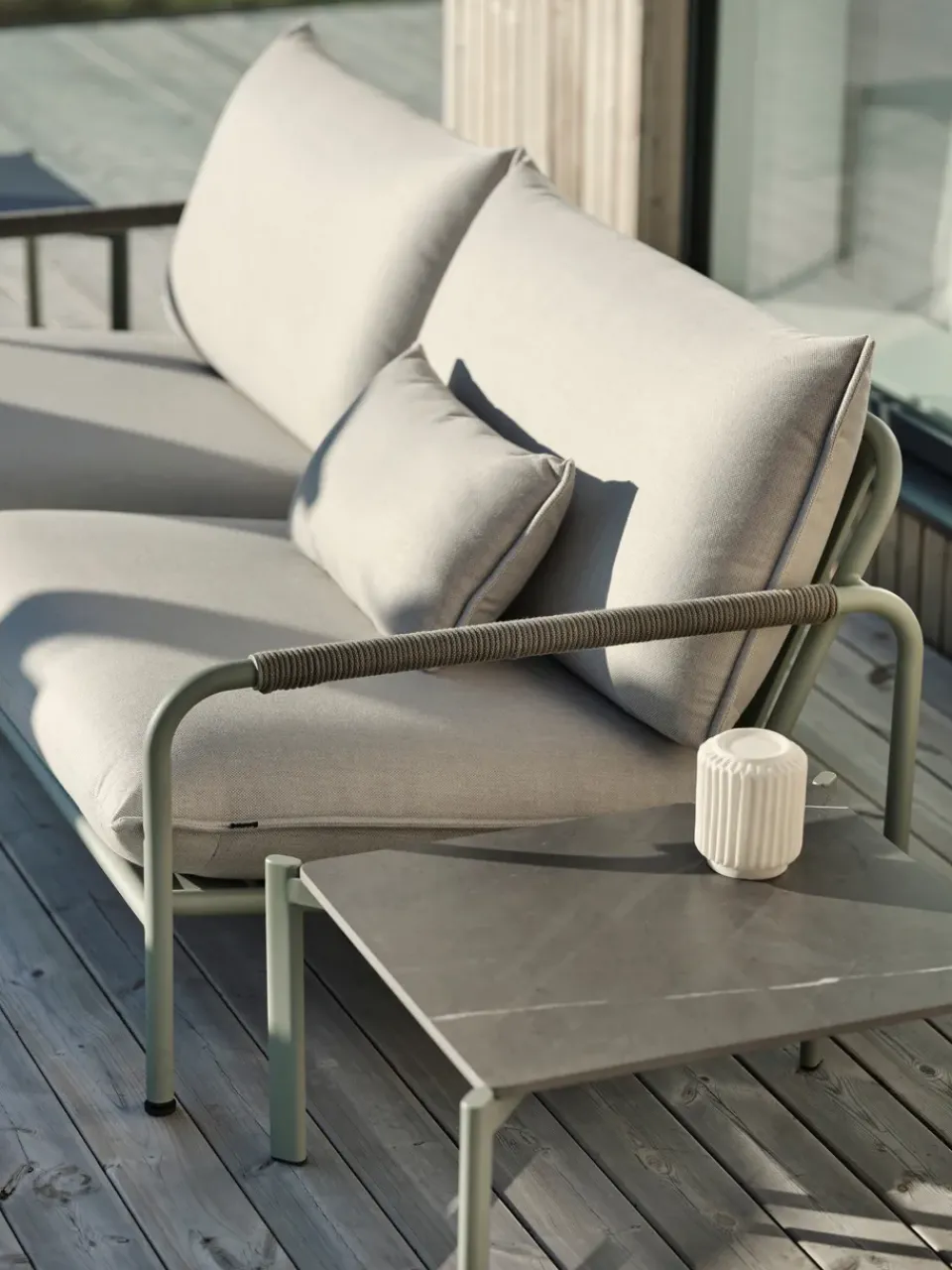 Brafab Garden Sofas & Garden Benches|Balcony Furniture*Lerberget 2,5 seat sofa, -ash Green