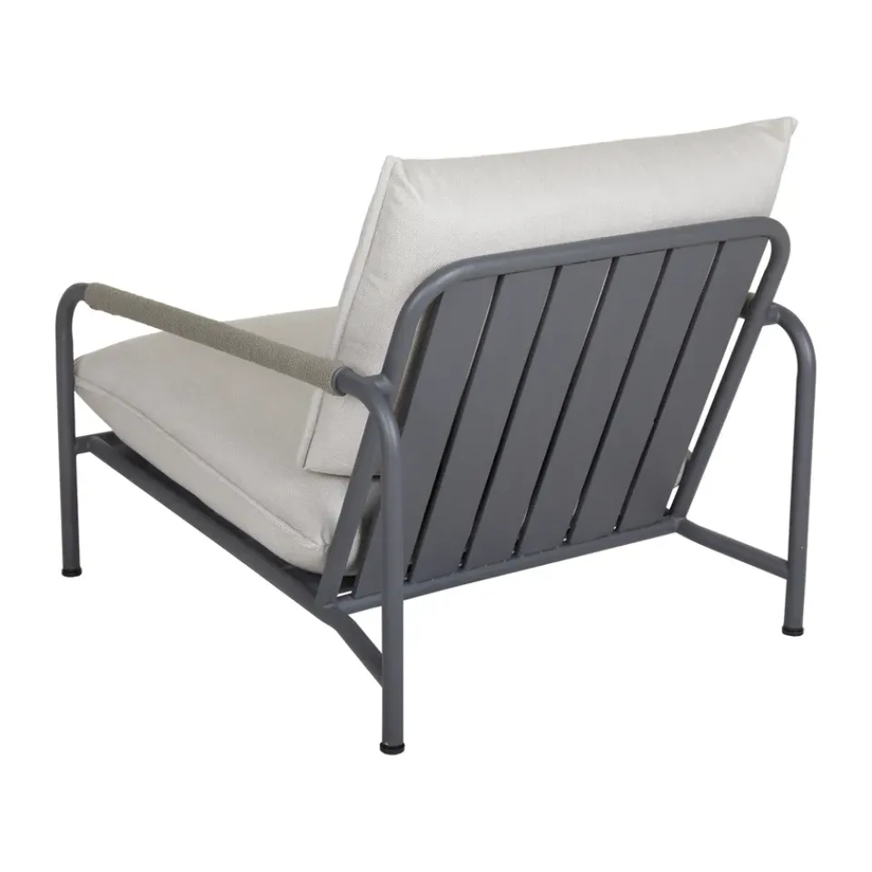 Brafab Outdoor Lounge Furniture*Lerberget lounge chair, Anthracite-ash Grey