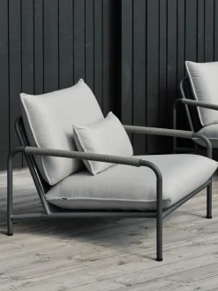 Brafab Outdoor Lounge Furniture*Lerberget lounge chair, Anthracite-ash Grey