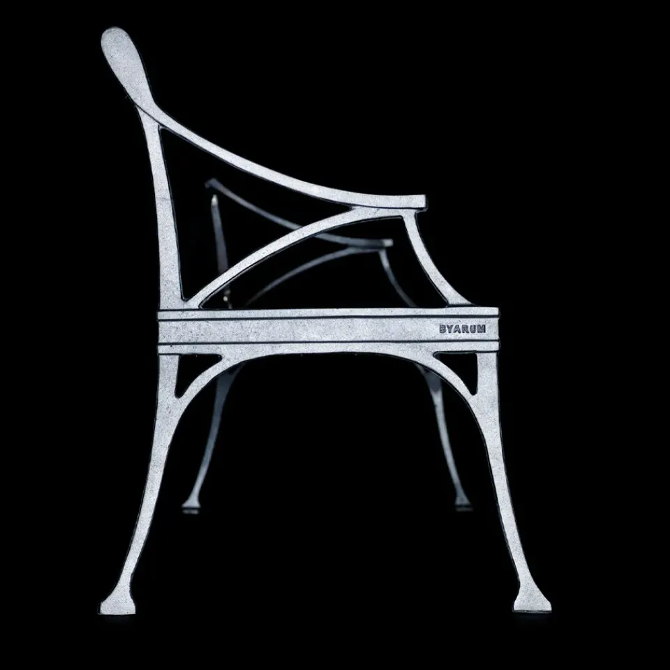 Byarums bruk Garden Sofas & Garden Benches*Lessebo sofa, , raw aluminum stand Green
