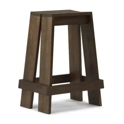 Normann Copenhagen Bar Stools*Let bar stool 65 cm, Stained Ash Brown