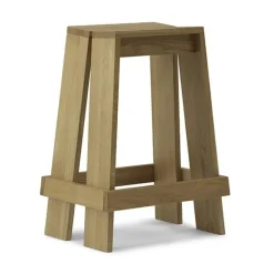 Normann Copenhagen Bar Stools*Let bar stool 65 cm, Oak Beige