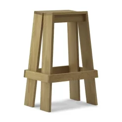 Normann Copenhagen Bar Stools*Let bar stool 75 cm, Oak Beige
