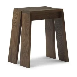 Normann Copenhagen Stools*Let stool, Stained Ash Brown